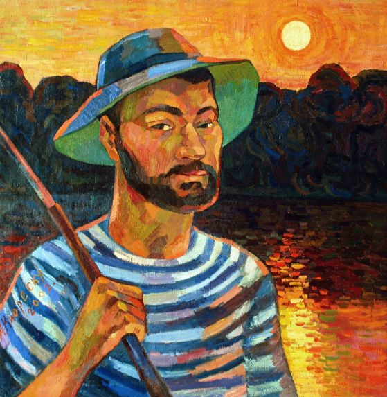 Портрет рыбака/Portrait of a fisherman